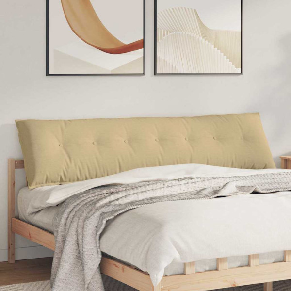 Cojín de Espalda Verde grisáceo 200 x 50 cm Tela de pana D