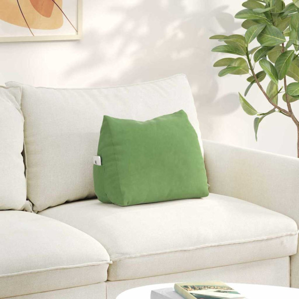 Cojín de Espalda Verde claro 45 x 20 x 35 cm Tela de pana D