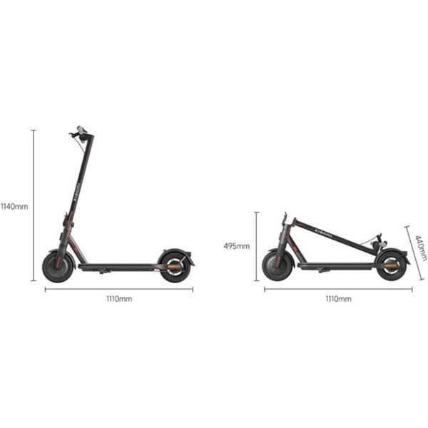 Patinete eléctrico Xiaomi Electric Scooter 4 Lite preto M 5