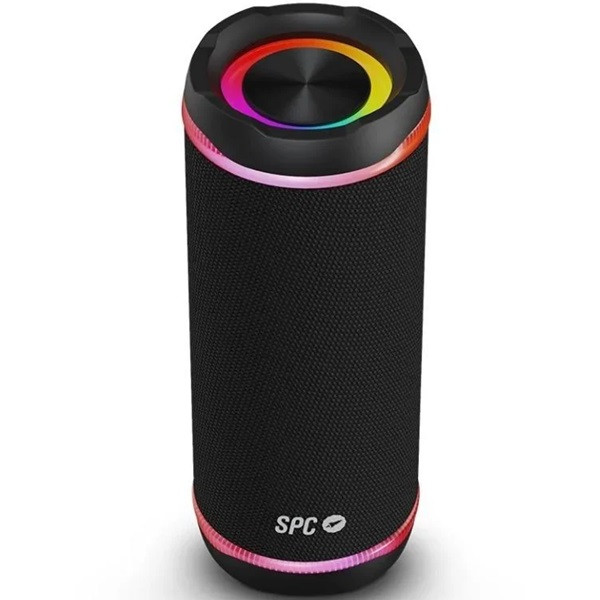 Altavoz con bluetooth SPC Orbital Glow negro D