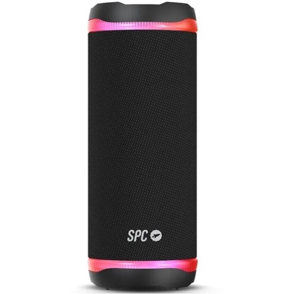 Altavoz con bluetooth SPC Orbital Glow negro M 2