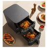 Fritadeira de ar Xiaomi Smart Double Stack 12L preto 7