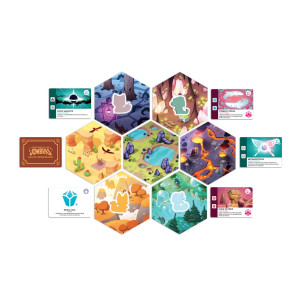 Juego de mesa CRIATURAS DE LAS SOMBRAS pegi 12 H