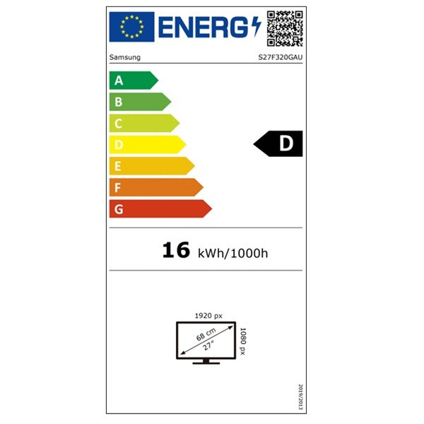 Monitor SAMSUNG 27" IPS LS27F320GAUXEN negro M 6