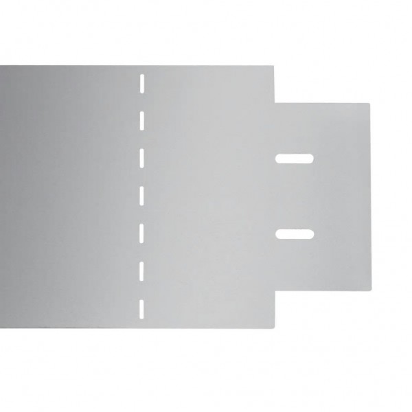 Set 15 paneles divisorios flexibles de acero galvanizado 100x14 cm M 5