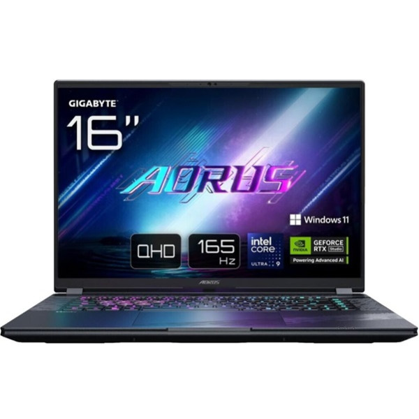 GIGABYTE AORUS Elite 16" Intel Core Ultra 9 32GB RAM 1TB BWHC3E negro D