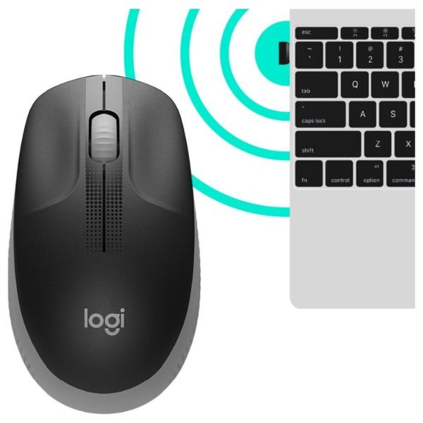 Ratón inalámbrico Logitech M190 gris M 4