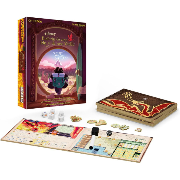 JUEGO DE MESA EL HOBBIT: HISTORIA DE UNA IDA Y DE UNA VUELTA M 2