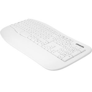 Teclado inalámbrico PHOENIX K201 blanco H