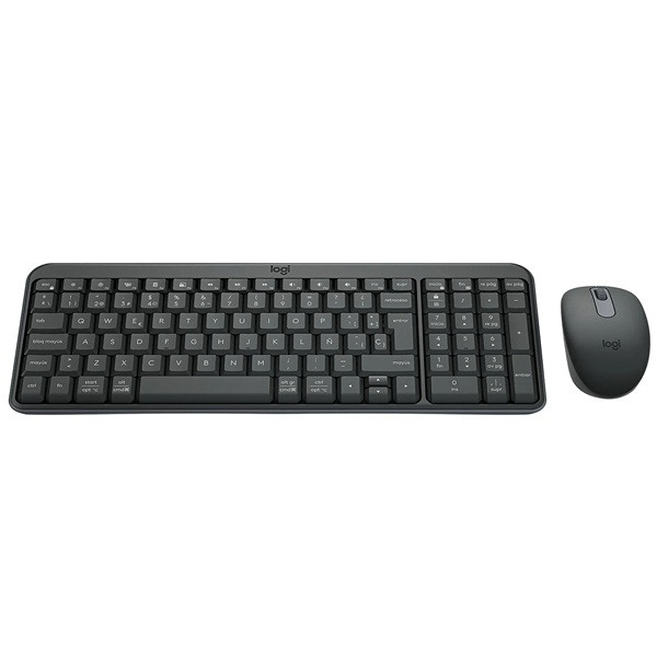 Pack Teclado y ratón inalámbricos Logitech MK250 preto M 3