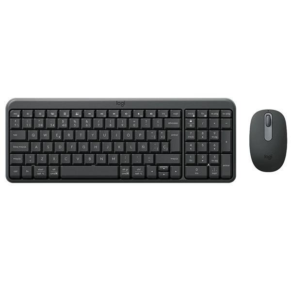 Pack Teclado y ratón inalámbricos Logitech MK250 negro M 4