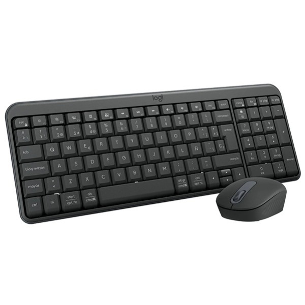 Pack Teclado y ratón inalámbricos Logitech MK250 negro D