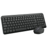 Pack Teclado y ratón inalámbricos Logitech MK250 preto 1