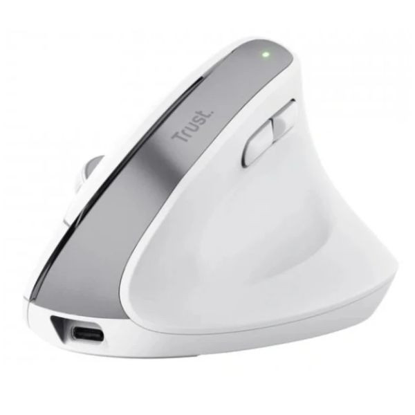 Ratón inalámbrico Trust Bayo II blanco M 2