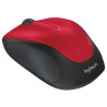 Rato sem fios Logitech M235 vermelho 3