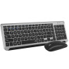 Conjunto de teclado e rato sem fios Subblim SUBKBC-DCEP20 cinza 1