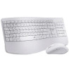 Conjunto de teclado e rato sem fios Subblim Office Prowave branco 1