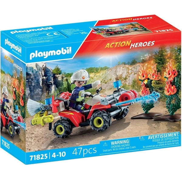 Playmobil quad de bomberos D