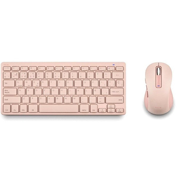 Conjunto de teclado e rato sem fios NGS fantasy rosa M 3