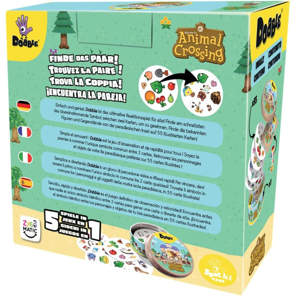 Juego de mesa DOBBLE ANIMAL CROSSING M 3