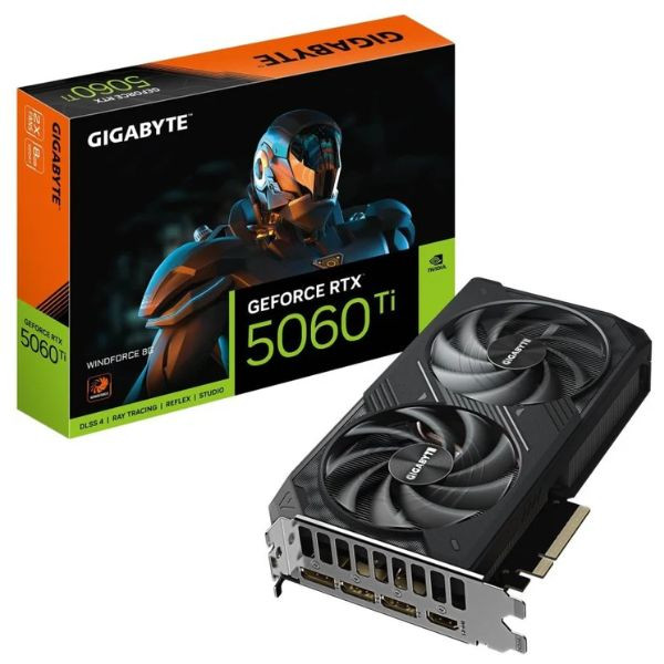 Tarjeta gráfica Gigabyte RTX 5060 TI 8GB GDDR7 D