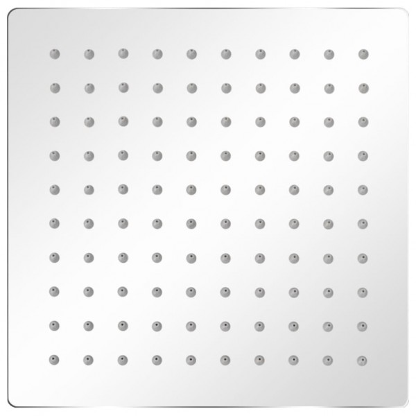 Cabeça de chuveiro 2 pcs aço inoxidável 20x20 cm M 2
