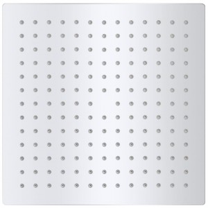 Cabeça de chuveiro 2 pcs aço inoxidável 25x25 cm H