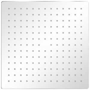 Cabeça de chuveiro 2 pcs aço inoxidável 30x30 cm H