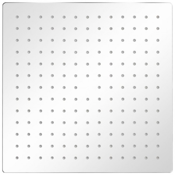 Cabezal de ducha efecto lluvia 2 uds acero inoxidable 30x30 cm M 2