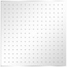 Cabezal de ducha efecto lluvia 2 uds acero inoxidable 40x40 cm 2