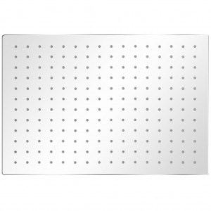 Cabeça de chuveiro 2 pcs aço inoxidável 30x40 cm H