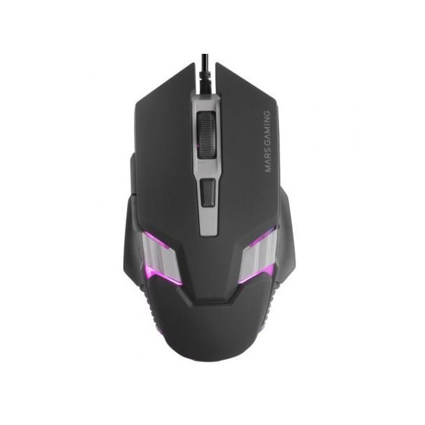 Ratón gaming Mars gaming MM024 negro D