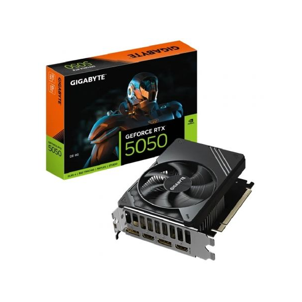 Tarjeta gráfica Gigabyte Geforce RTX 5050 D6 8GB GDDR6 D