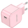 Cargador de pared GaN Vention FEJP0-EU rosa 1