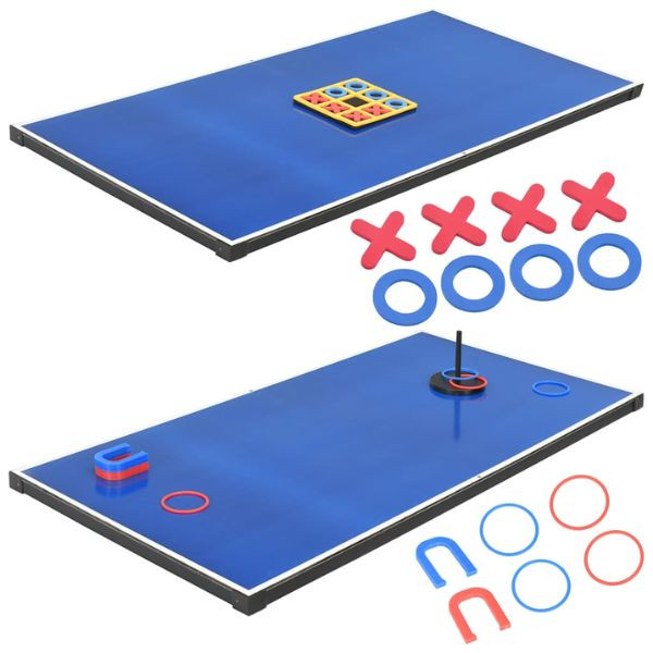 Mesa de jogos 15-em-1 121x61x82 cm cor ácer M 8