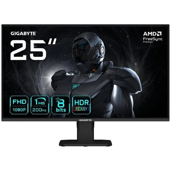 Monitor gaming GIGABYTE 24.5" IPS GS25F2 negro D