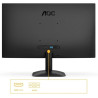Monitor AOC 23.8" IPS 24B31H preto 2