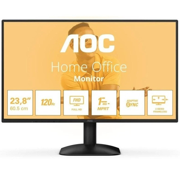 Monitor AOC 23.8" IPS 24B31H negro D