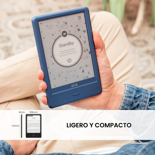 E-book SPC Dickens light 2 Pro 8 GB azul M 4
