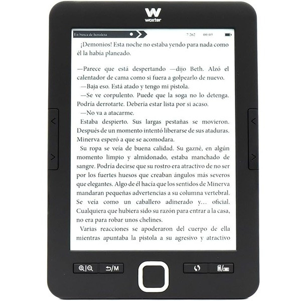 Ebook Woxter Scriba 195 4GB preto M 3