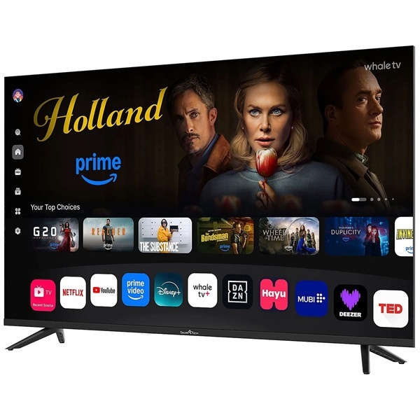 Smart TV SMART TECH 43" QLED 4K UHD 43QH02V preto M 4