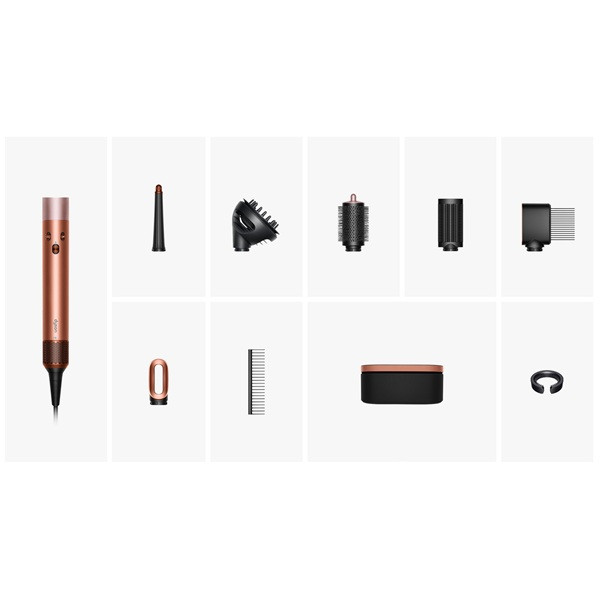 Moldeador de pelo Dyson Airwrap HS08 ID Curly edición regalo ambar M 3