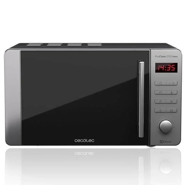 Microondas CECOTEC Proclean 20L 5110 acero inoxidable D