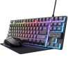 Pacote Gaming Trust gaming GXT 794 teclado RGB + rato RGB + tapete 1