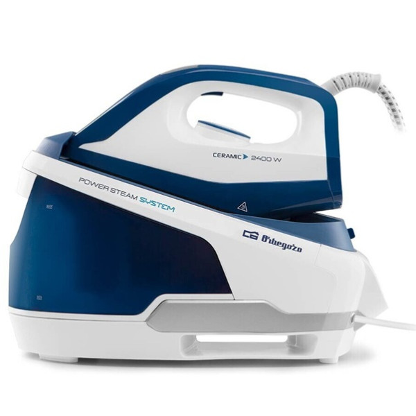 Centro de planchado Orbegozo VP8600 azul/blanco PREMIUM OCASION D