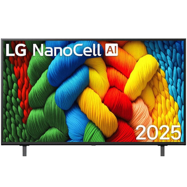 Smart TV LG 50" LED 4K Ultra HD 50NANO80A6B negro D