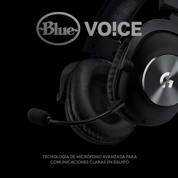Auriculares Gaming con micrófono Logitech G Pro X negro M 4