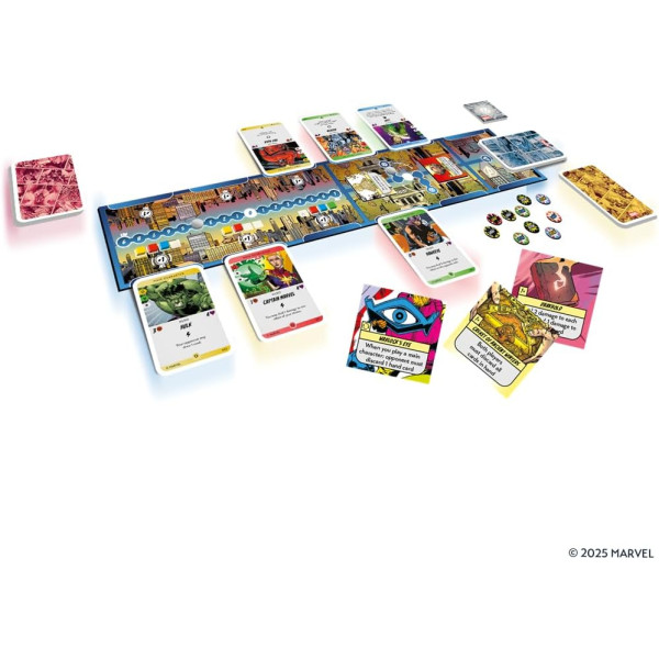 Juego de mesa MARVEL ¡ESCARAMUZA! EN NEW YORK M 3