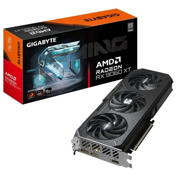 Tarjeta gráfica Gigabyte RX 9060 XT GAMING 16GB GDDR6 D
