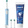Cepillo de dientes eléctrico ORAL-B Vitality Pro + 2 cabezales Y dentifrico blanco 2